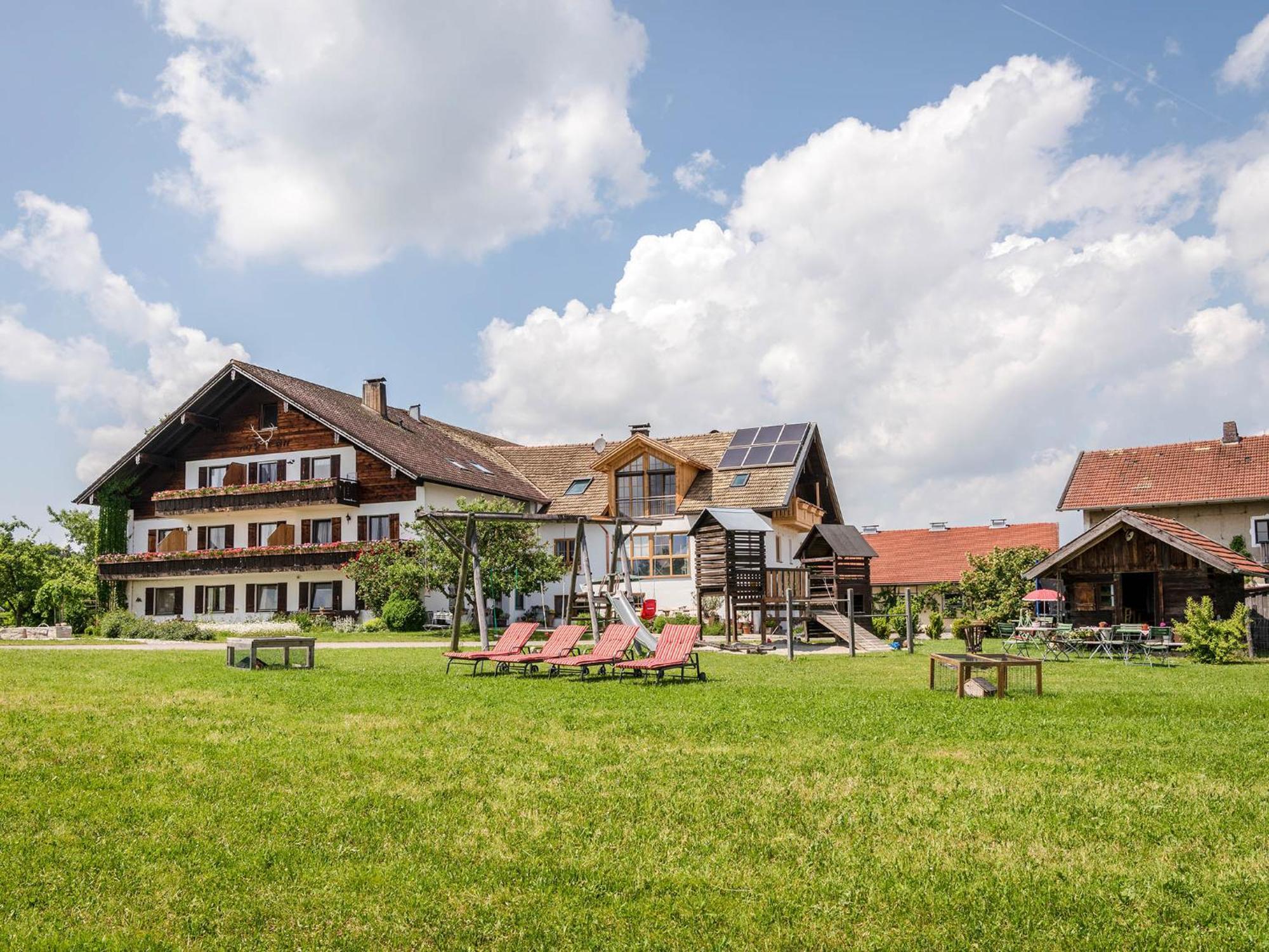 הוילה Taching am See Panoramahof Stief מראה חיצוני תמונה